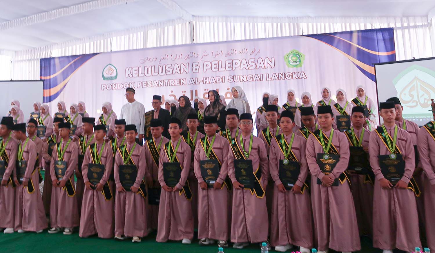 Kelulusan dan Pelepasan Santri & Santriwati Angkatan Ke-2 Tingkat Whustha