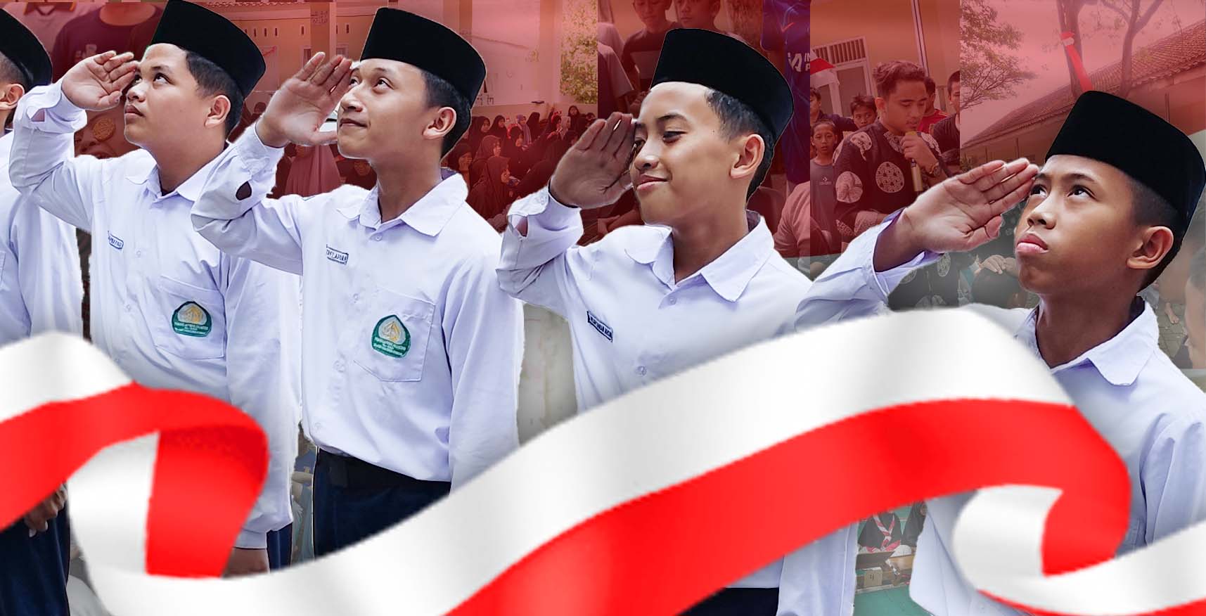 Semarak Kemerdekaan Bersama Santri Pondok Pesantren Al-Hadi Sungai Langka